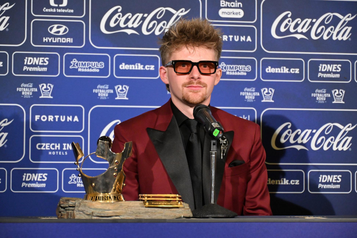 Fotbalistou roku 2025 je Šulc Pavel, Fotbalistkou je Cahynová Klára a trenérem Trpišovský Jindřich Fotbalistou roku 2025 je Šulc Pavel, Fotbalistkou je Cahynová Klára a trenérem Trpišovský Jindřich